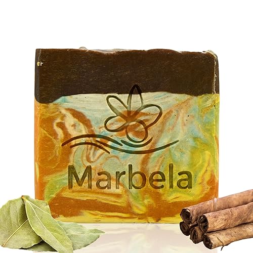 Marbela Cosmetics - Jabón hecho a mano con especias, tabaco, pachulí, barra de jabón de 3.5 onzas, barra de jabón de 3.5 onzas Marbela Cosmetics - Jabón hecho a mano con especias, tabaco, pachulí, barra de jabón de 3.5 onzas, barra de jabón de 3.5 onzas
