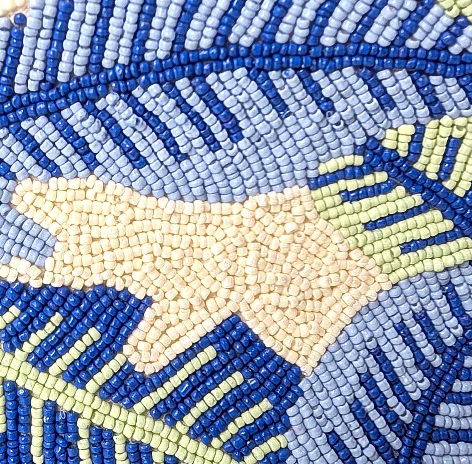 Bamboo Trading Blue Breeze Half Moon Clutch, 10-Inch, Multicolor - Image 7