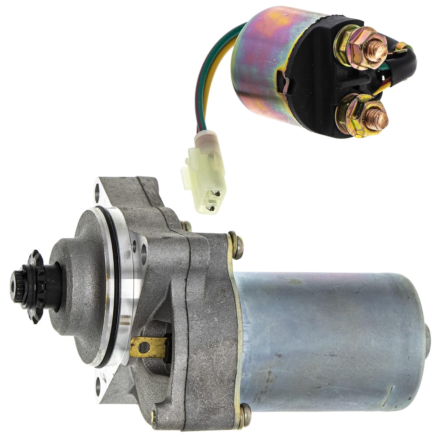 NICHE Starter Motor Solenoid Kit for Honda Sportrax 90 TRX90 TRX90X 31210-HP2-671 35850-HN0-671 ATV