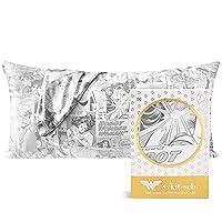 Wonder Woman x Kitsch - Federa per cuscino in raso per capelli