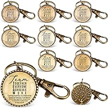 Landical Team Gifts for Employees Appreciation Keychains Bulk for Women Men Christmas Team Thank You Gifts