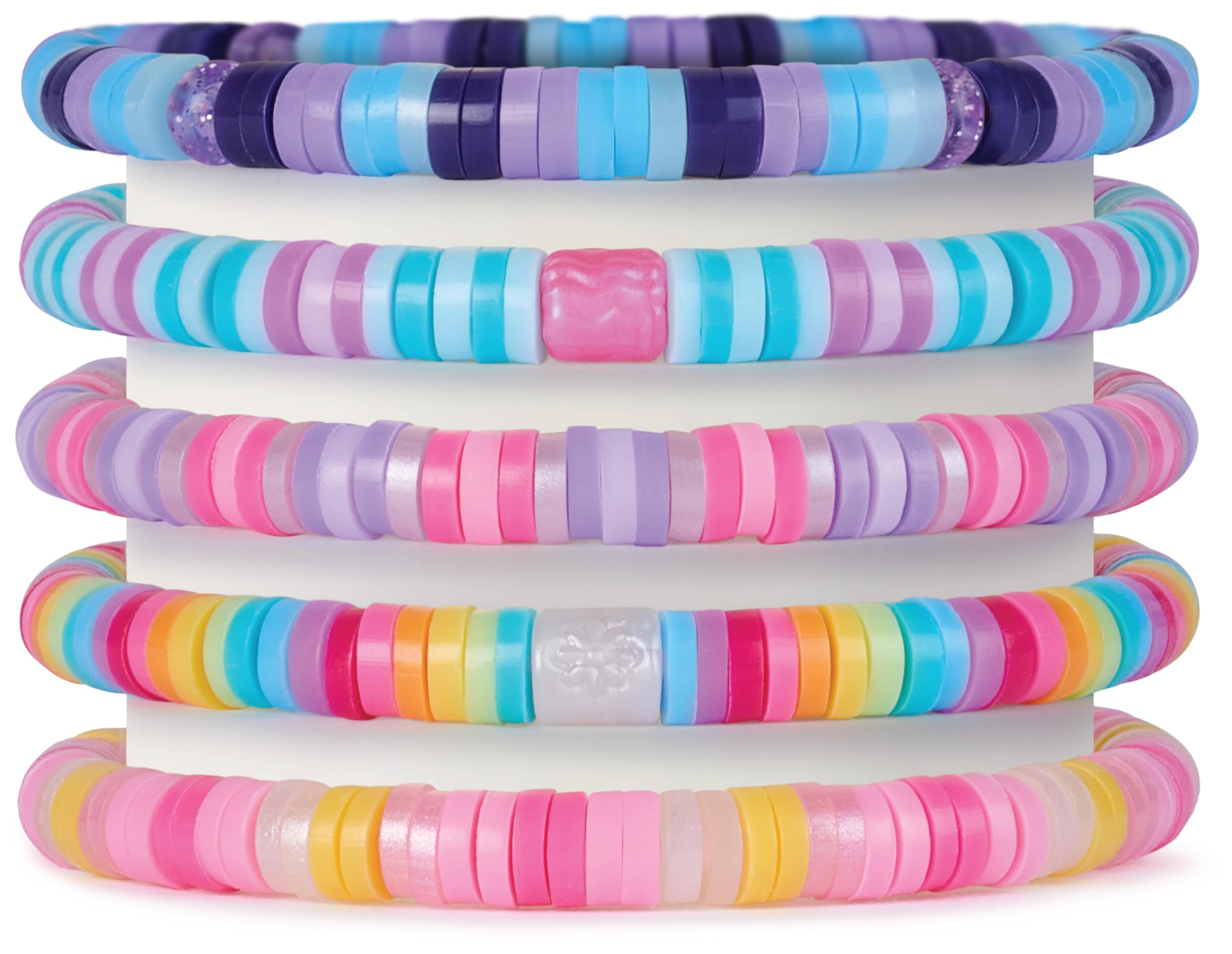 COOL MAKER - ESTUDIO DE PULSERAS HEISHI - Kit para Hacer Pulseras con Bolígrafo de Cuentas, Taller de Cierre Automático y +1200 Cuentas - 6072592 - Cuentas para Pulseras - Juguetes Niñas 7 Años +