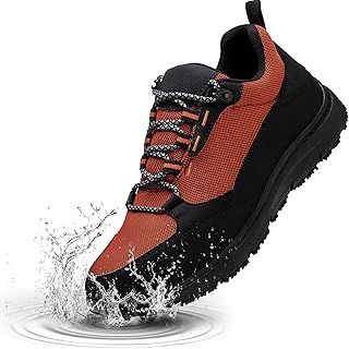 ulogu Steel Toe Shoes for Men Women,Waterproof Non Slip Lightweight Indestructible Work Sneakers,Construction Safety