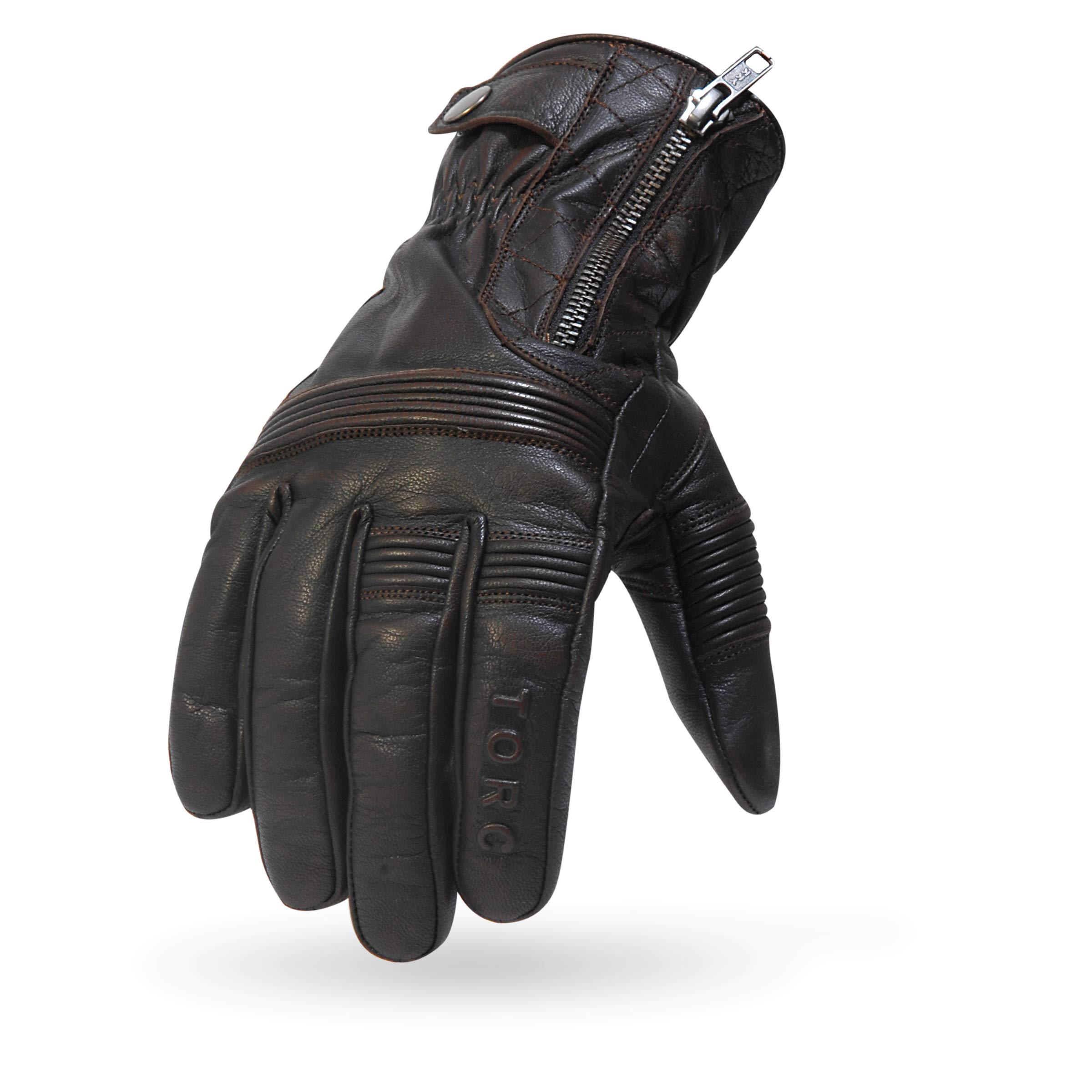 TORC TG58DOW25 Downey Red X-Large TORC TG58DOW25 Men's Classic Workman Street Motorcycle Gloves (Downey Red-XLarge),1 — view 8