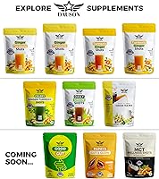 Vista 5 de Mezcla de té de cúrcuma de jengibre, mezcla refrescante de té verde descafeinado, limón, regaliz, vitamina C, sin cafeína, vegano, té desintoxicante