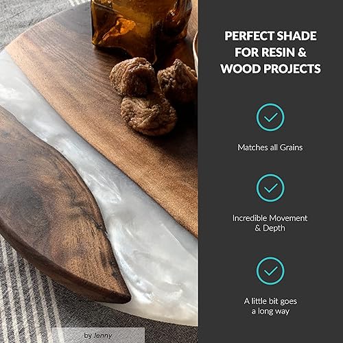 Miniatura 4 de Pigmento de resina epoxi de 2 tonos MEYSPRING, polvo de mica de epoxi y resina de uso artístico, sin grumos ni residuos, sin explosión de resina,