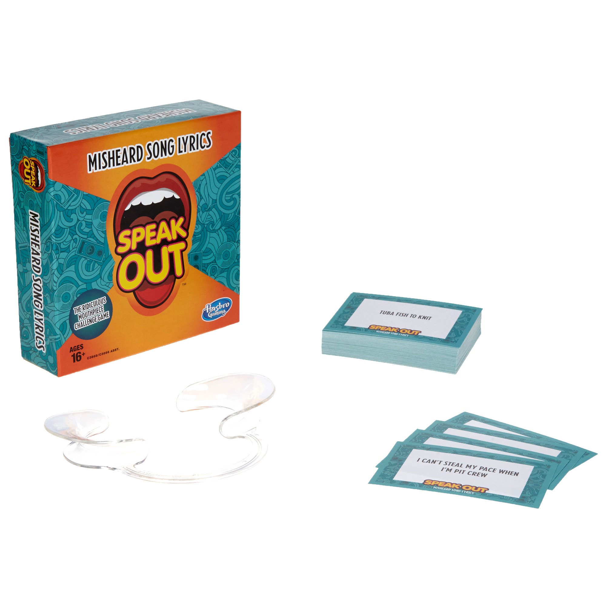 Amazon.com: Hasbro Gaming Speak Out Expansion Pack: Misheard Song Lyrics :  Toys & Games