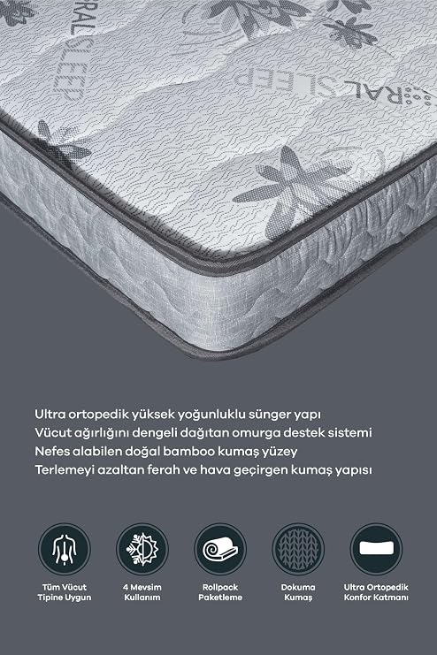 Mobyat Ultra Full Ortopedik Royal Sünger Yatak (90 x 190)