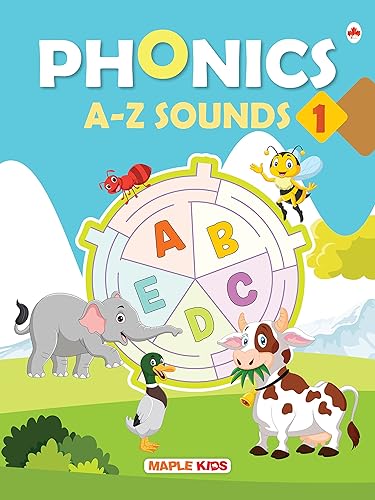 Phonics Reader - Alphabet Sounds - A-Z Sounds - Activity Book for Kids - Age 3+ Years - Learning Letter Sounds - Phonics Activities - Phonics for Children