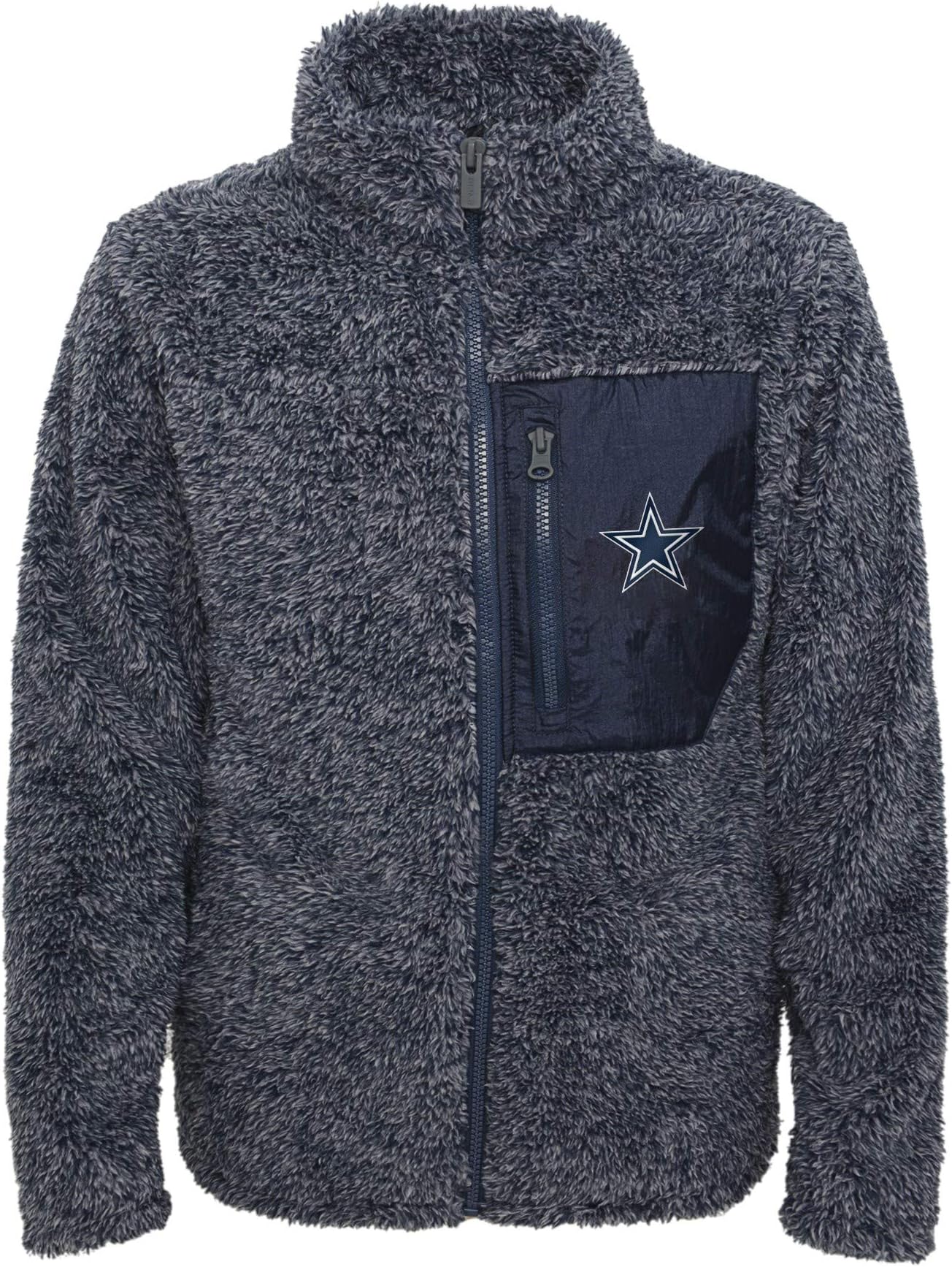 Dallas CowboysDallas Cowboys Fan Gear Teddy Full Zip Fleece Jacket