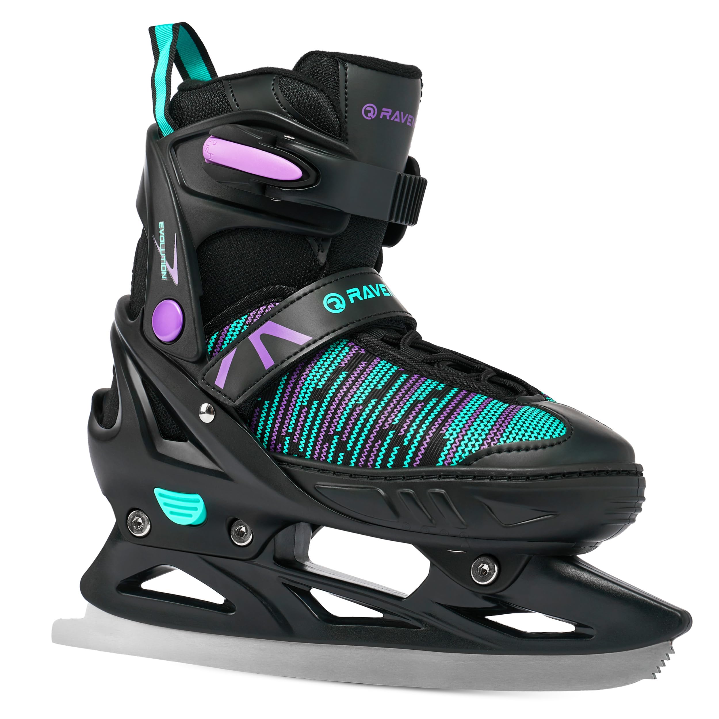 RAVEN 2in1 Schlittschuhe Inline Skates Inliner für Kinder Erwachsene Mädchen Damen verstellbar