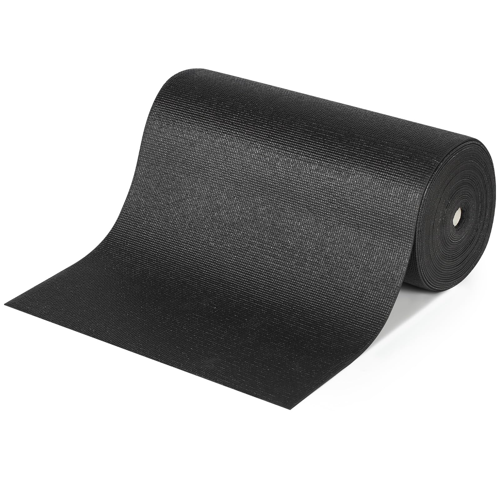 Nuanchu Yoga Mat Roll 24 inch Width 4mm Thick Non Slip Exercise Mat Large Anti Tear Gym Flooring
