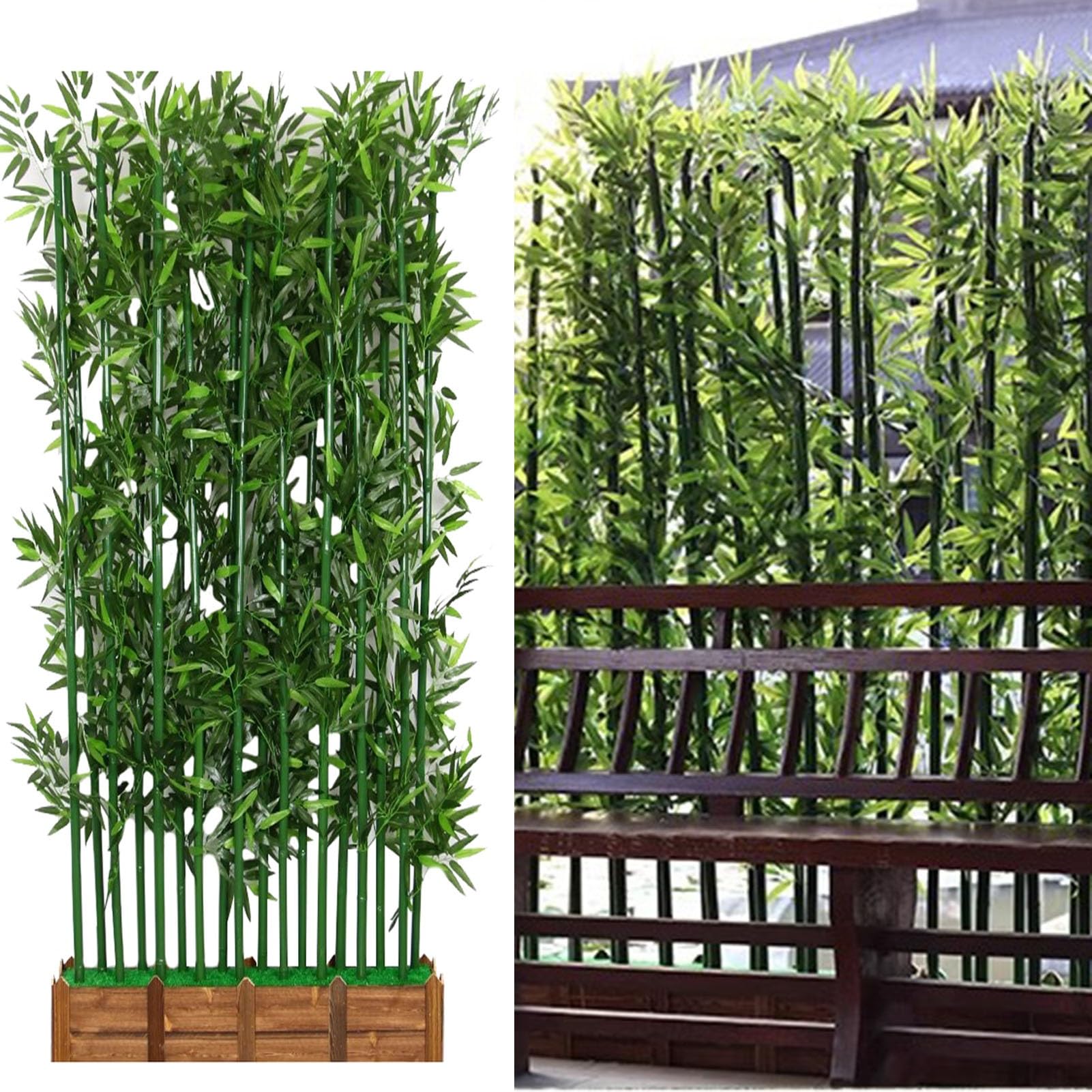 Tall Skinny Artificial Plants Outdoor, Modern Look Real Simulation