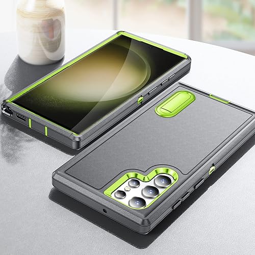 Miniatura 112 de BaHaHoues Funda para Samsung Galaxy S23 Ultra con soporte integrado, a prueba de golpes y caídas de grado militar para Galaxy S23 Ultra 5G