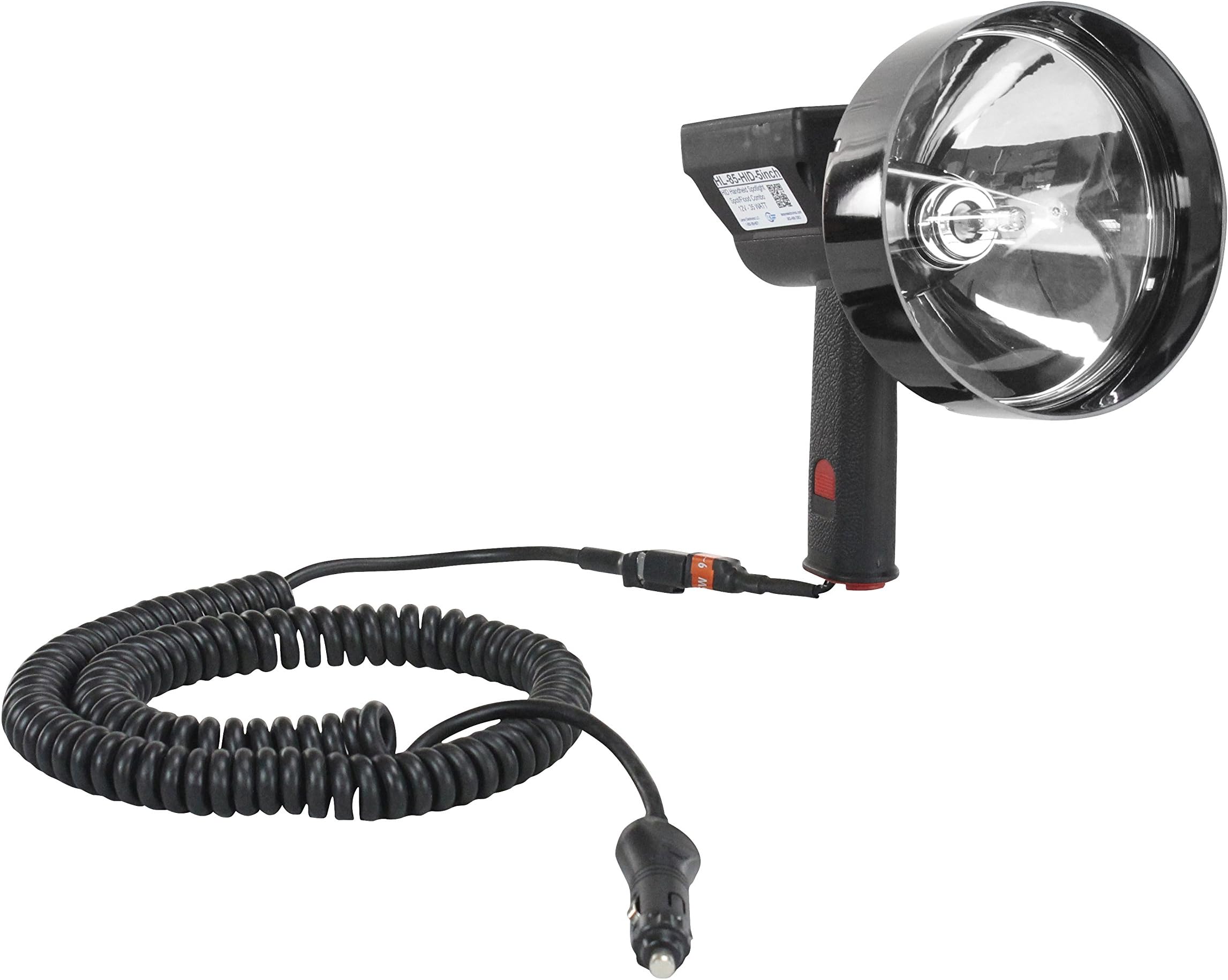 15 Million Candlepower Handheld Spotlight - 35 Watt HID - 3200 Lumens - Spot/Flood Combo(-7 inch)
