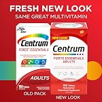 Centrum Adult Strong Essentials Supplement Multivitamin/Minerals for Men and Women, 100 Tablets (packaging may vary)