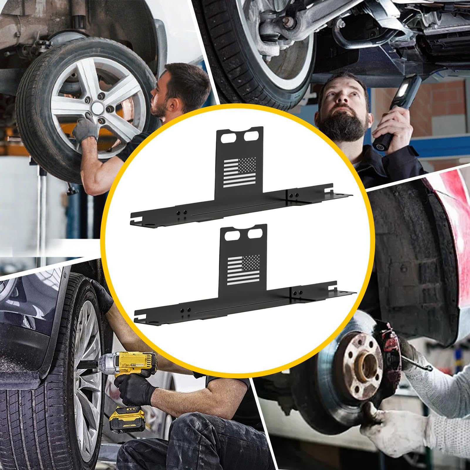 Outils De Géométrie Automobile Ensemble Outils Mesure Précis | Réglage parallélisme automobile Conçu Pour Voiture Légère Maison Garage Atelier Remplacement Pneus Et Entretien Régulier Et