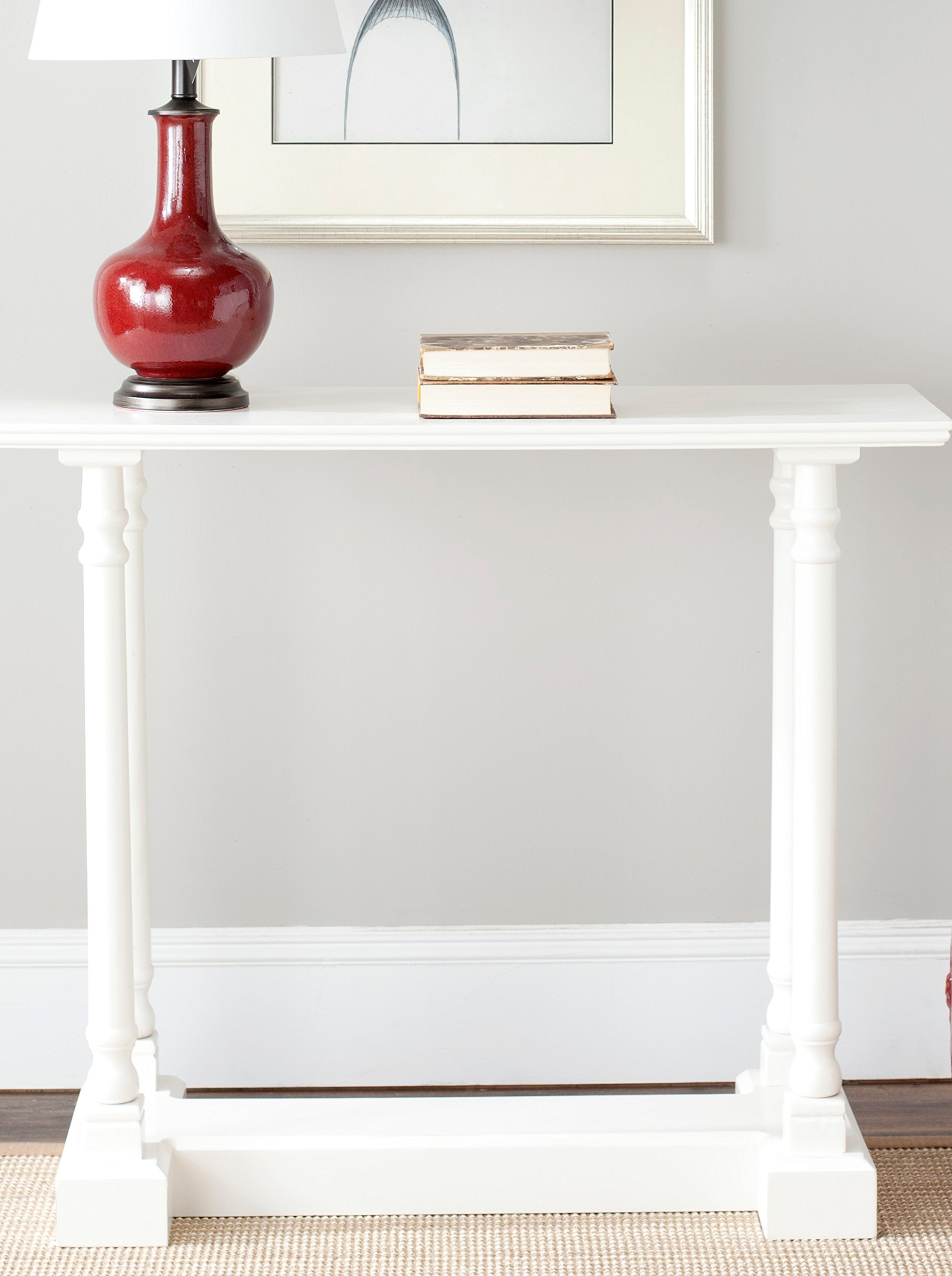 Safavieh Allison Console, Legno Anticato, Colore: Panna
