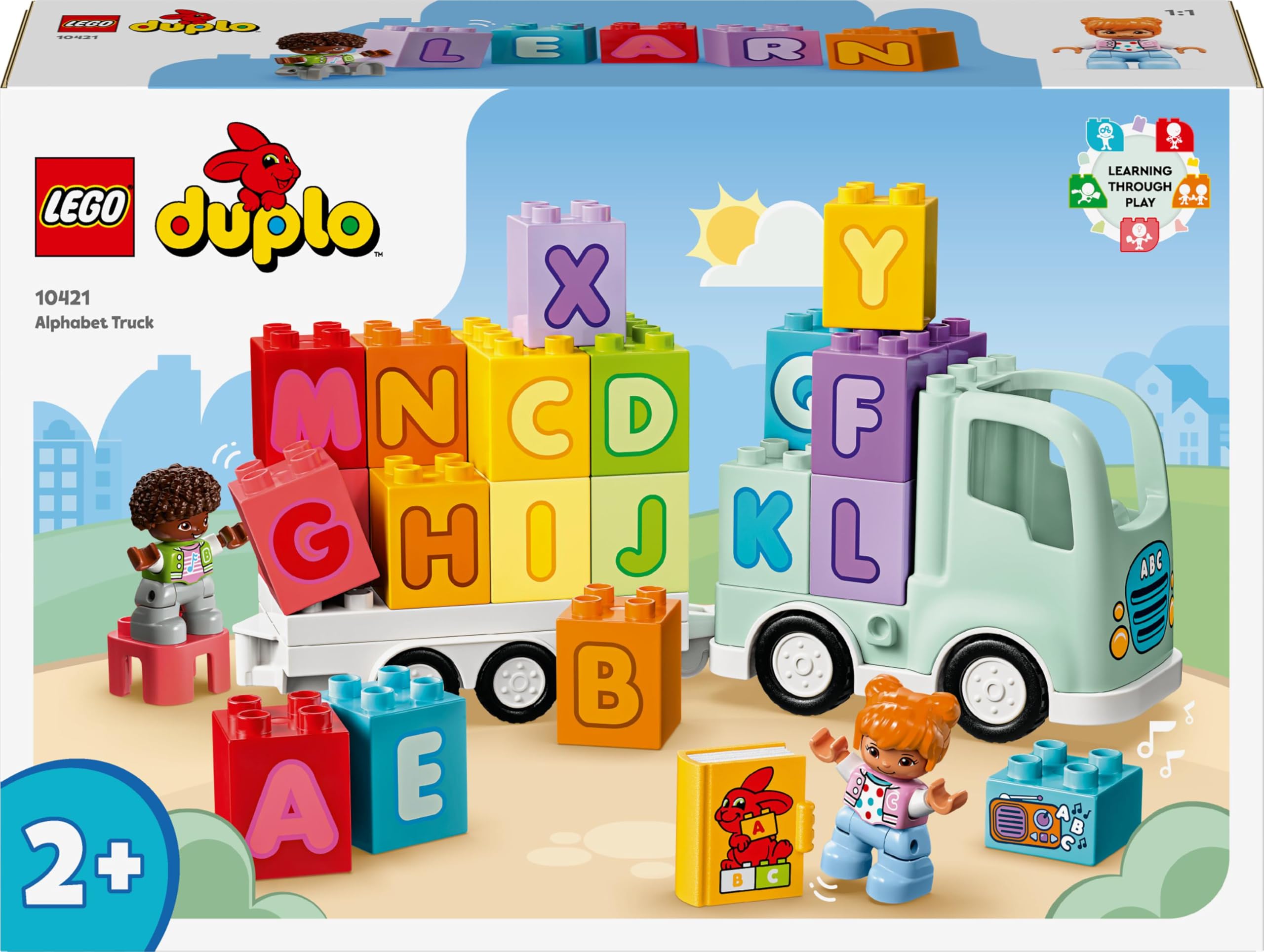 LEGO DUPLO Kasabası Alfabe Kamyonu Oyuncağı 10421