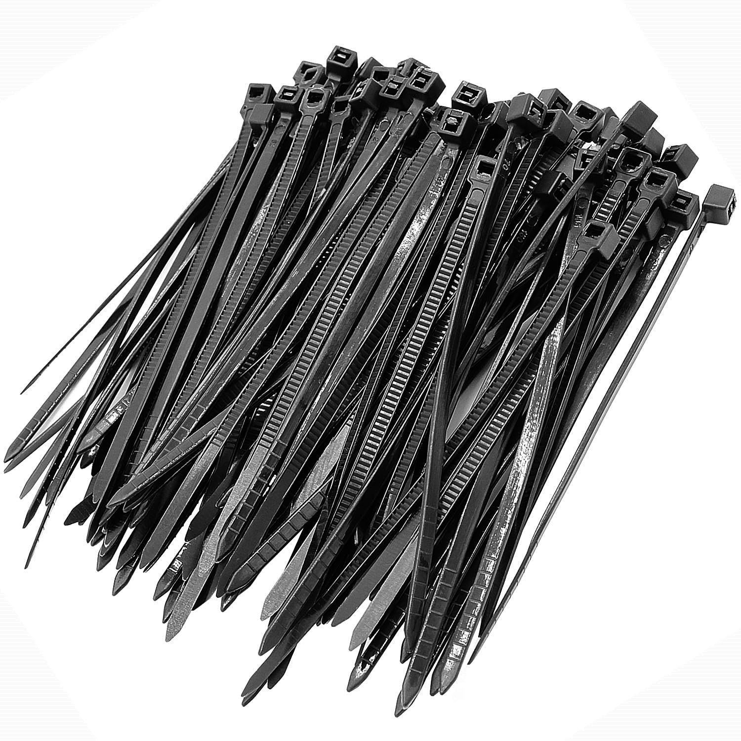 Cable Zip Ties - 100 Pack, Strong & Durable -10 Cable Zip Ties - 100 Pack, Strong & Durable -10