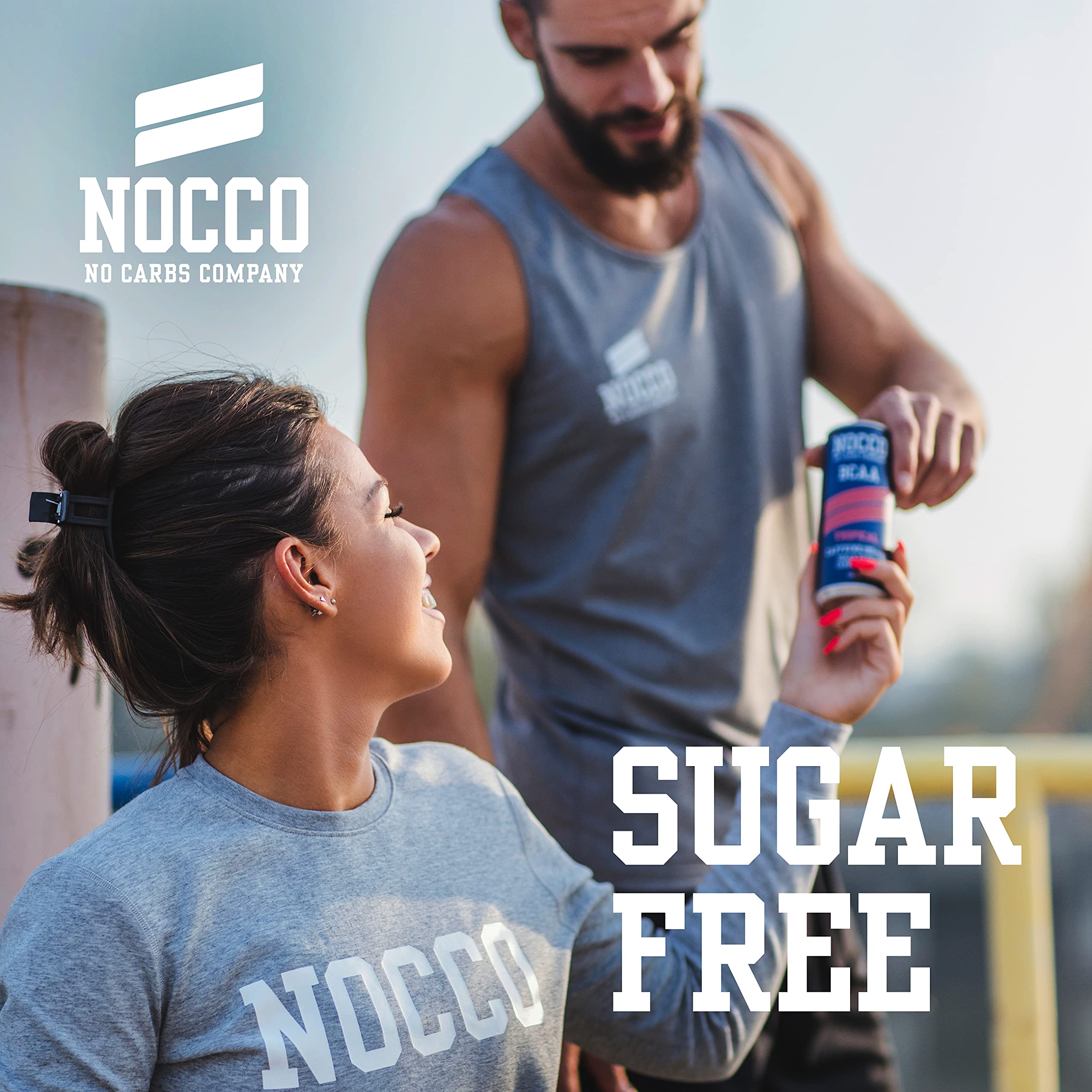 NOCCO Energy Drink BCAA, 180mg Caffeine sugar free drinks enhanced