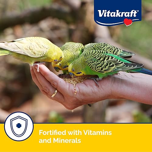 Miniatura 3 de Vitakraft Vita Smart Gourmet - Alimento para periquitos fortificado con vitaminas, alimento diario para pájaros de mascotas, 2 libras (paquete de 1)
