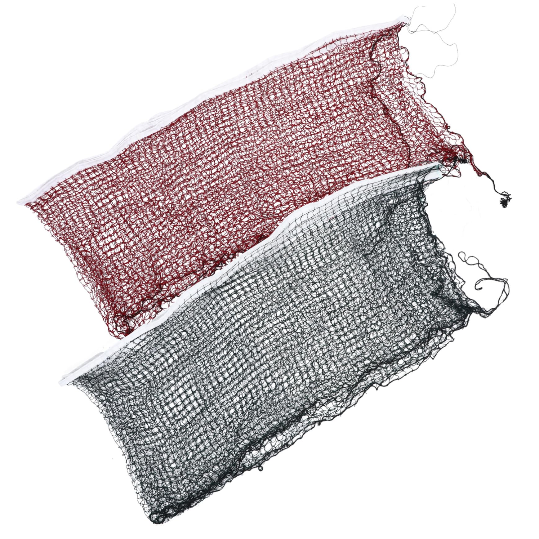 Anneome 2pcs Portable Badminton Net Lightweight Garden Indoor Sports Replacement Mesh Durable Wear Resistant Design for Backyard Beach Games Easy to Install Standard