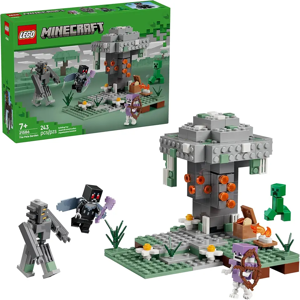 LEGO Minecraft O Jardim Pálido; Conjunto de Construção com Peças 21586