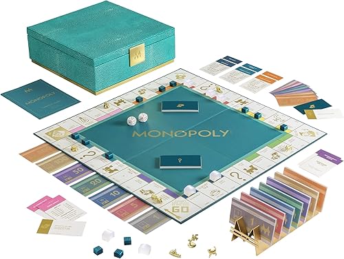 WS Game Company Monopoly Del Mar Edición Shagreen