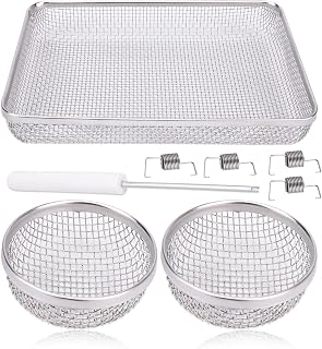 Rv Furnace Vent Screen Cover for Bugs, Stainless Steel RV Water Heater Furnace Screen for Campers/Trailers, Including Installing Tools