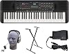Yamaha PSR-E273 PKY 61-Key Premium Keyboard Pack with Power Supply, Bolt-On Stand, and Headphones YAM PSRE273