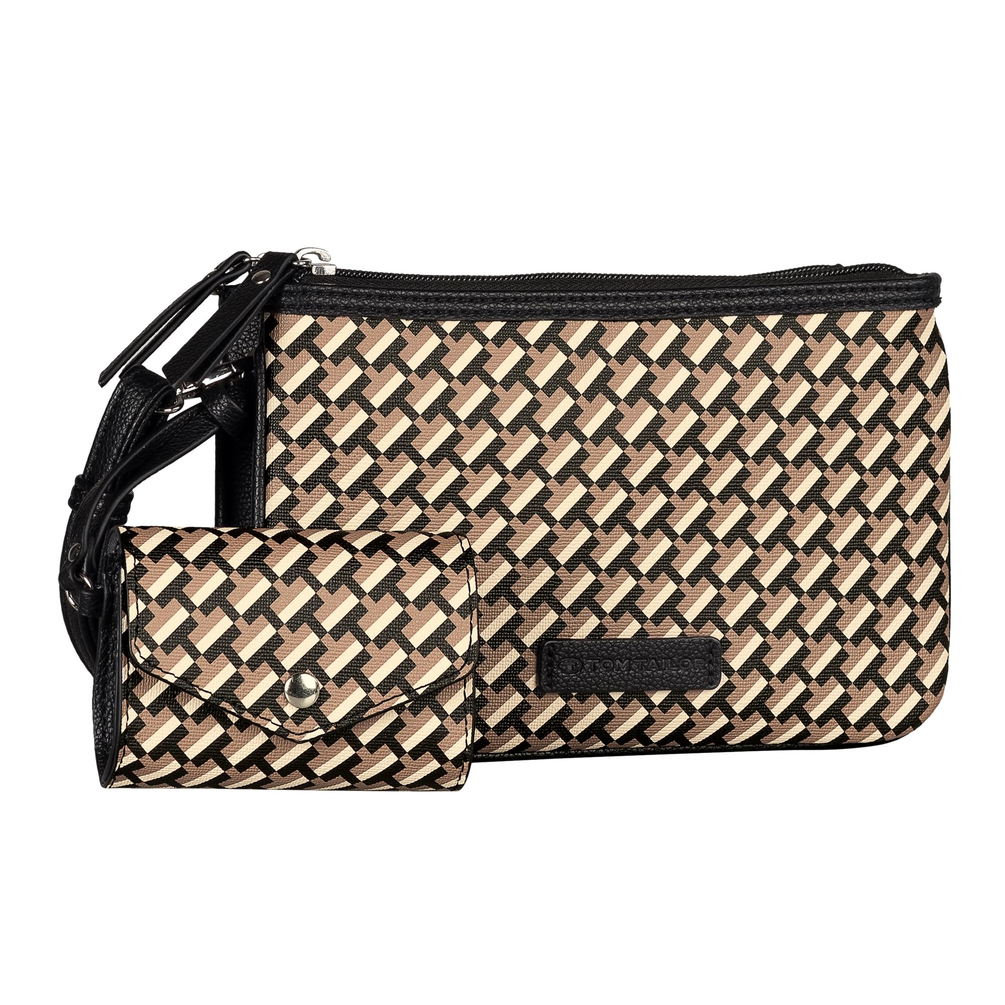 Tom Tailor Xenia, Borsa A Tracolla Da Donna, Piccola, Nero, S-image