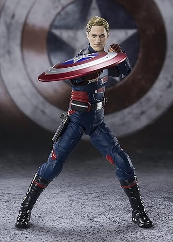 Vista 5 de TAMASHII NATIONS - El Halcón y el Soldado de Invierno - Capitán América (John F. Walker), Bandai Spirits S.H.Figuarts