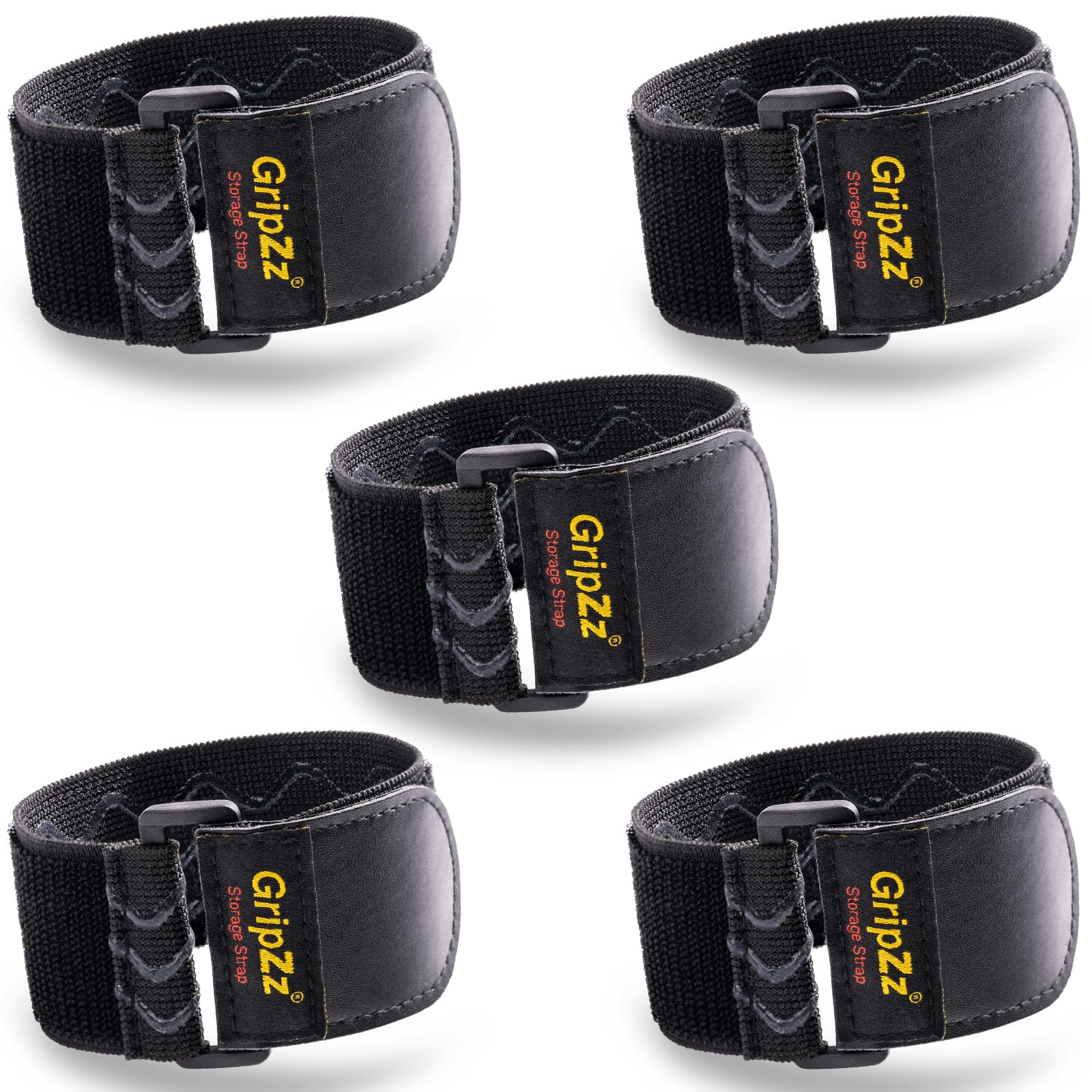 GripZz Elastic Cinch Straps with Anti-Slip Strips