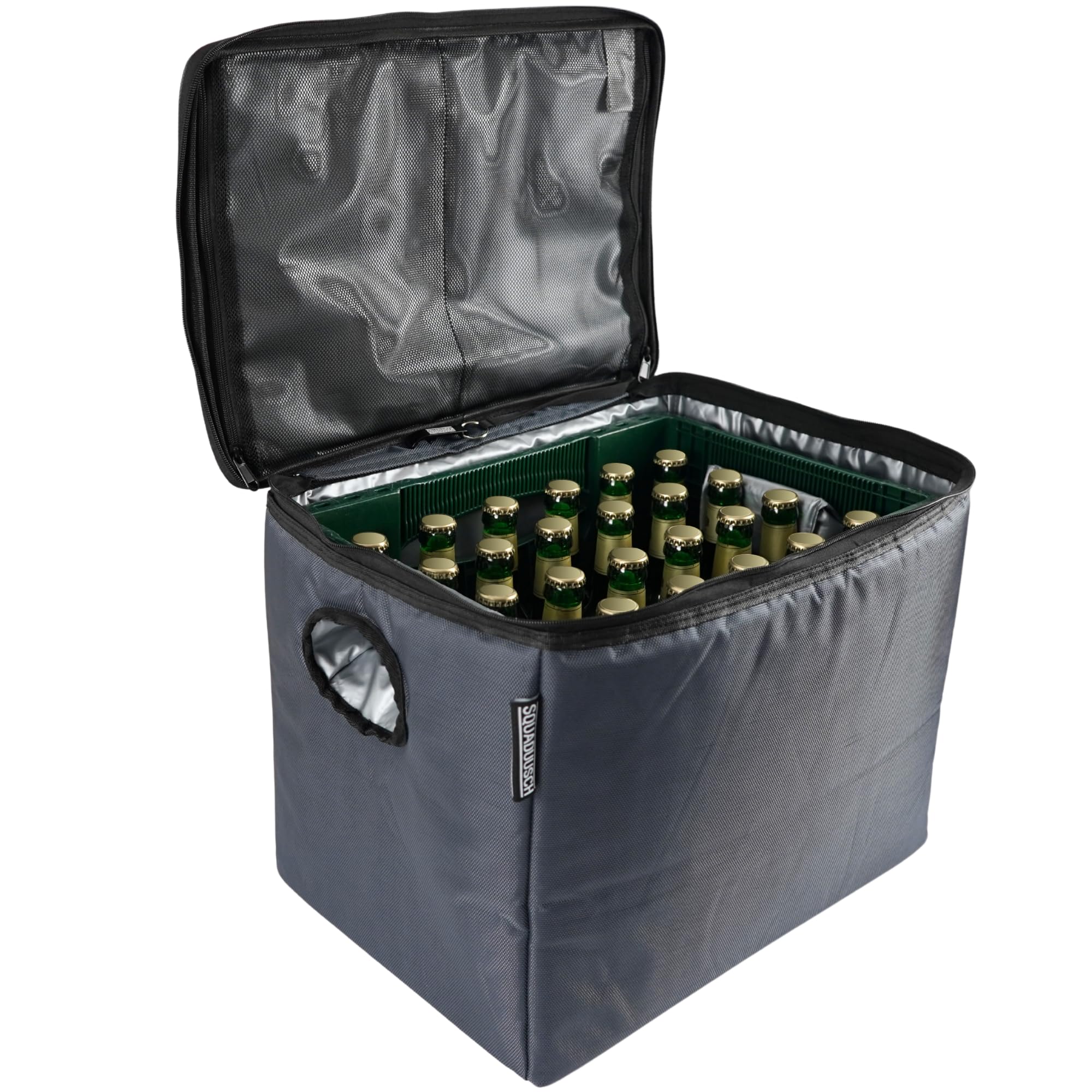 BIERBUDDY - Kühltasche für Bierkasten – Faltbare, isolierte Thermotasche für Bier – leicht & robust – ideal für Grillen, Party, Festival & Camping