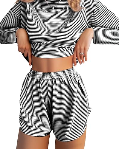 Women’s Striped Pajama Set