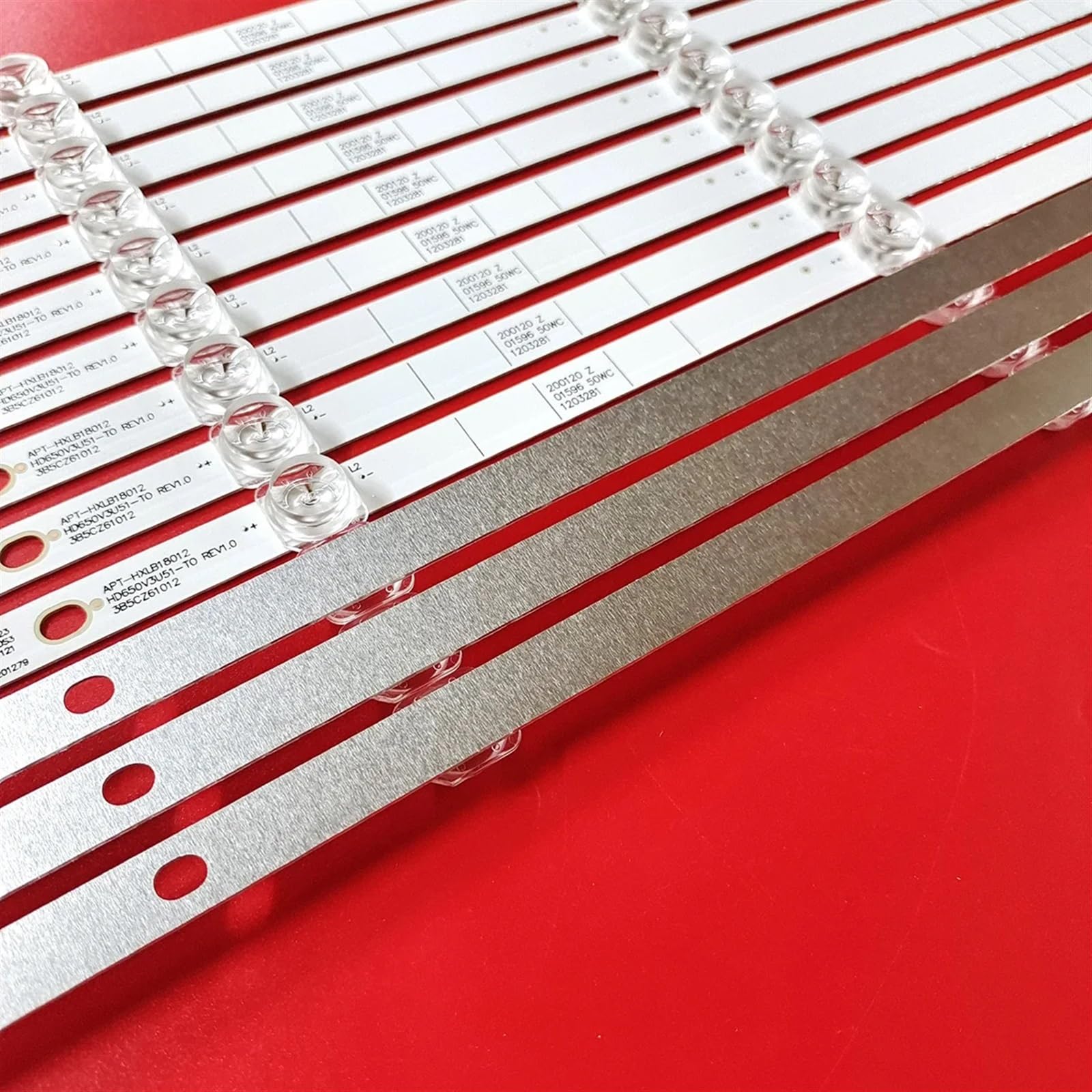 Kit/12pz Strisce LED Per SHARP LC-65Q7370U LC-65Q7300U - Foto 3