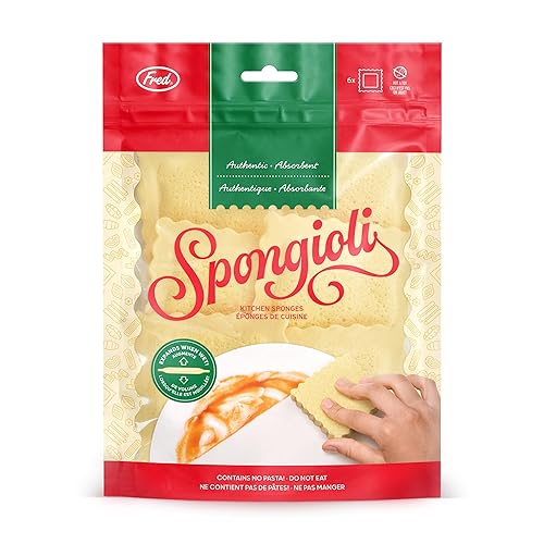 Miniatura 3 de Genuine Fred Esponjas de cocina comprimidas SPONGIOLI, juego de 6