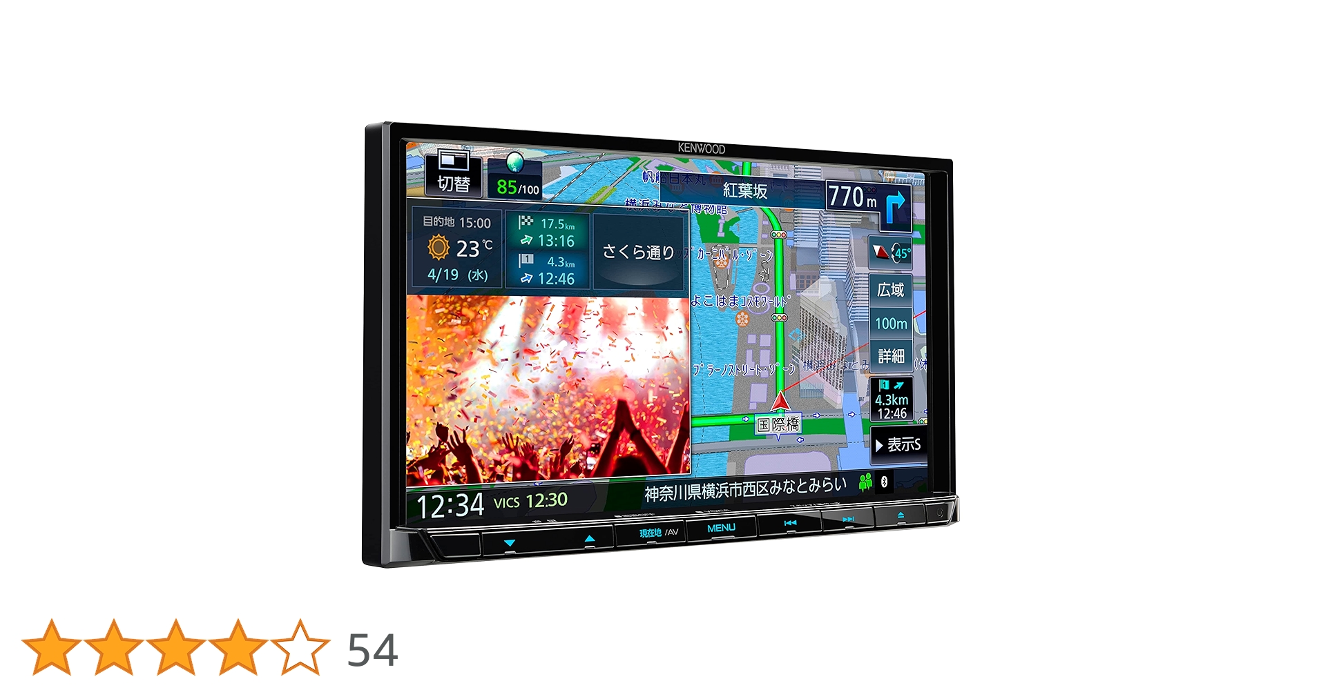 yutakayyns KENWOOD MDV-S710W AVナビ MDV-S710W/S710 | カーナビ | KENWOOD