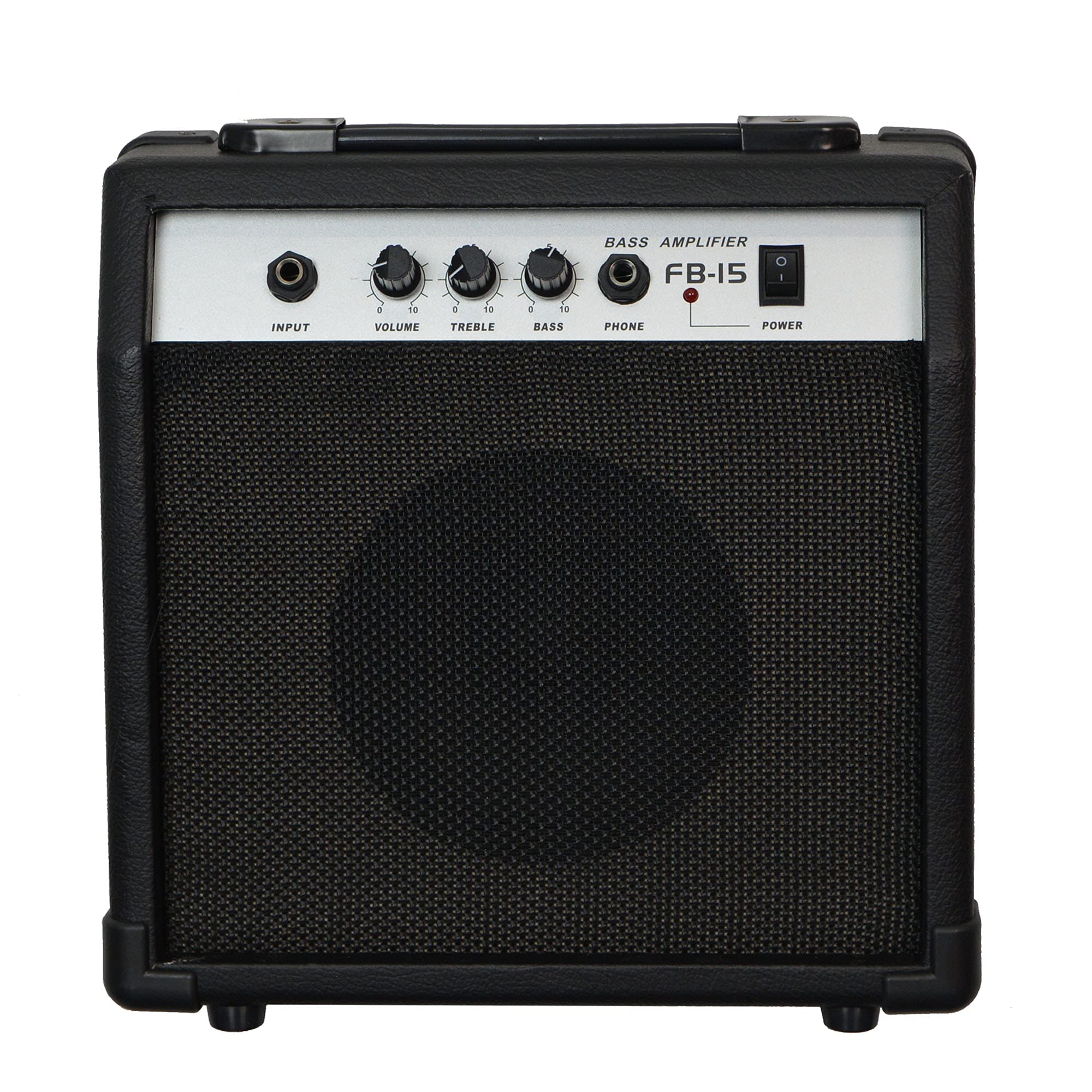 3rd Avenue Full Size Electric Bass Guitar Pack Kit in Black with Guitar