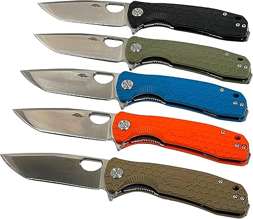 Miniatura 7 de Western Active Honey Badger Tanto - Cuchillo de bolsillo para hombres y mujeres, cuchillo de bolsillo plegable con clip, cuchillo de campamento al