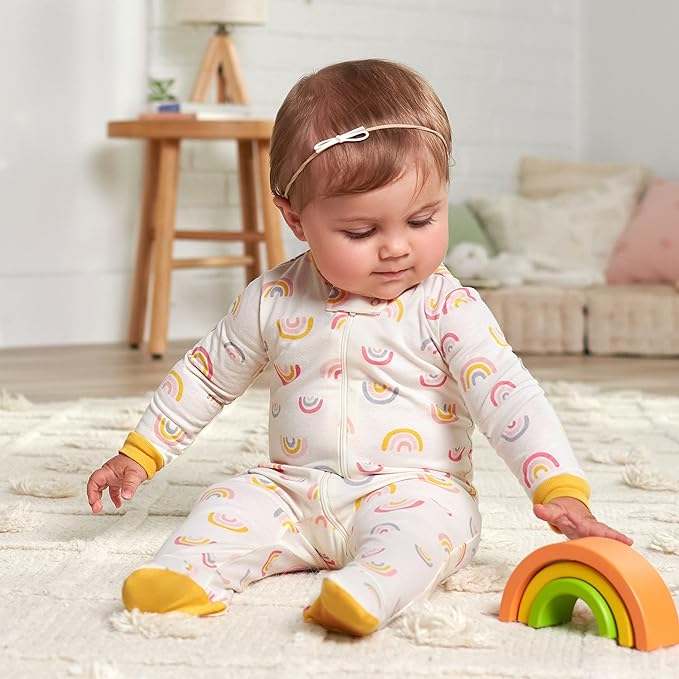 Pack de 4 Monos Pijama Bebé Niña Algodón miniatura 15