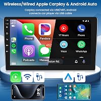 Rimoody 2DIN Android Autórádió 9" Mitsubishi Outlander/Peugeot 4007 CarPlay GPS WiFi 3