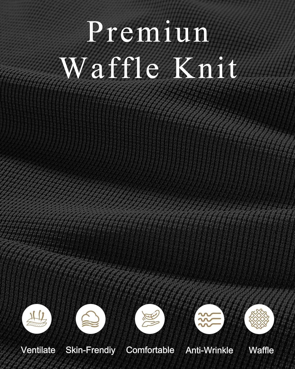 AUSELILY Women's Two Piece Sets Waffle Knit Summer V Neck Sleeveless Pleated Shorts Set Matching Sets Women Clothing 2026 - Image 2