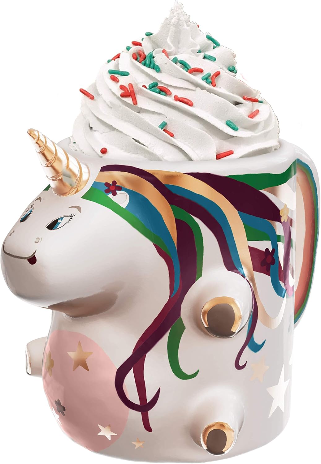 🔥 Ceramic Unicorn Coffee Mug w/Rainbow by Comfify - Sweet & Fantastical 3D Unicorn Design w/Magical Rainbow - Unique & Creative Mug for Coffee, Tea & Hot Cocoa Up To 40% OFF Ceramic Unicorn Coffee Mug w/Rainbow by Comfify - Sweet & Fantastical 3D Unicorn Design w/Magical Rainbow - Unique & Creative Mug for Coffee, Tea & Hot Cocoa