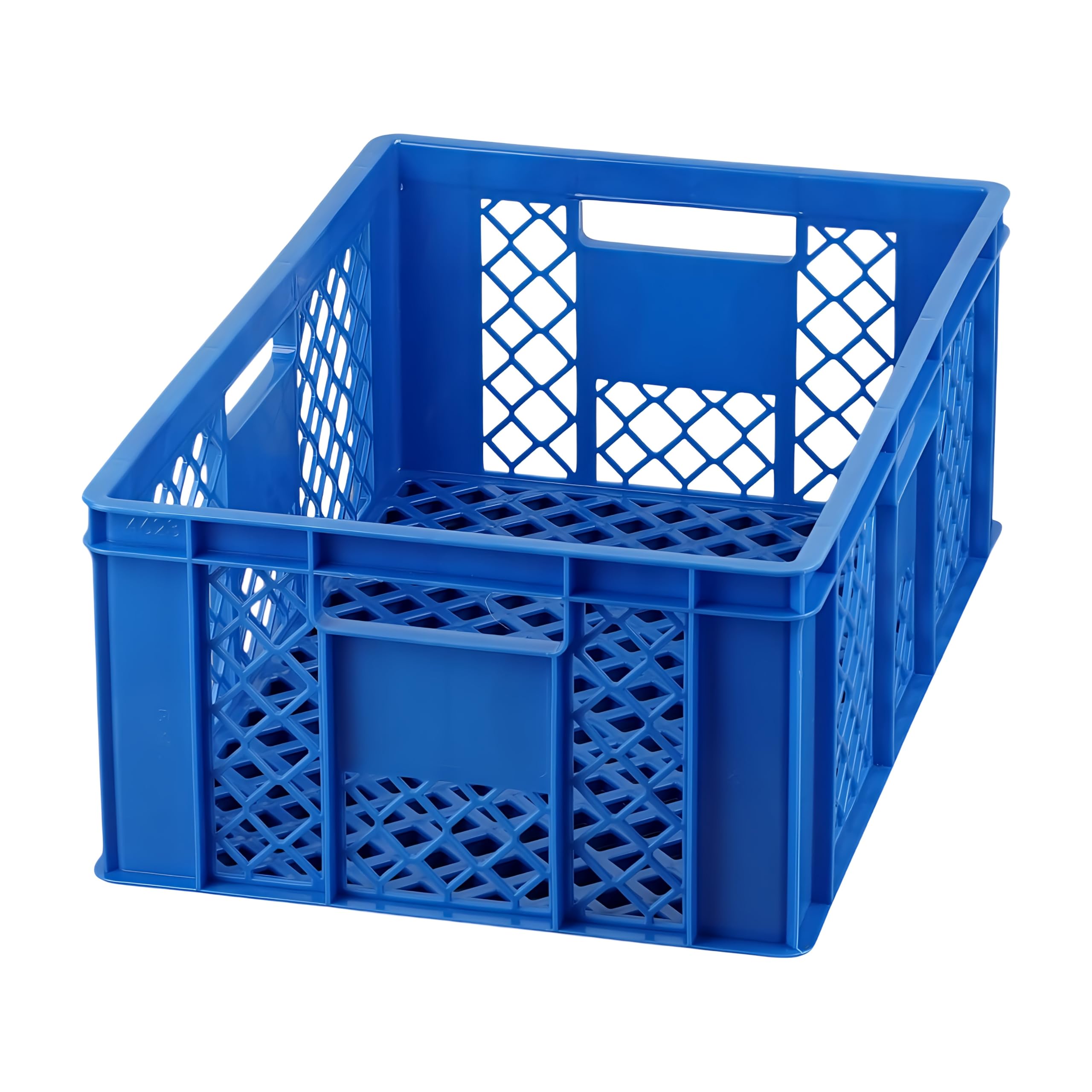 Logiplast 4 Stück Bäckerkisten Brotkisten 600 x 400 x 230 mm in blau