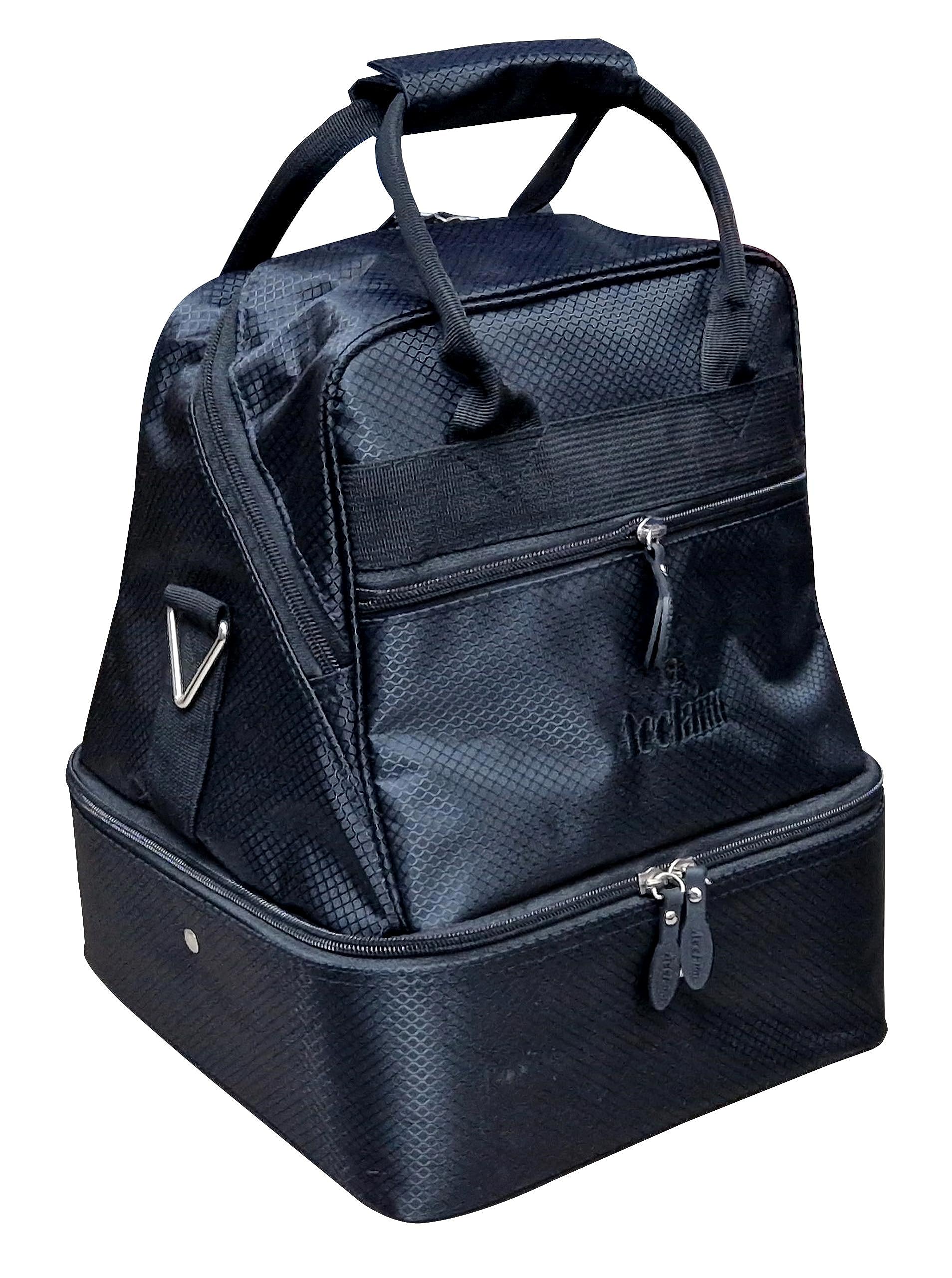 Acclaim Seattle Deluxe Ripstop - Bolsa de bolos de nailon para interiores y exteriores con cuatro cuencos para adaptarse a cuencos de tamaño 2