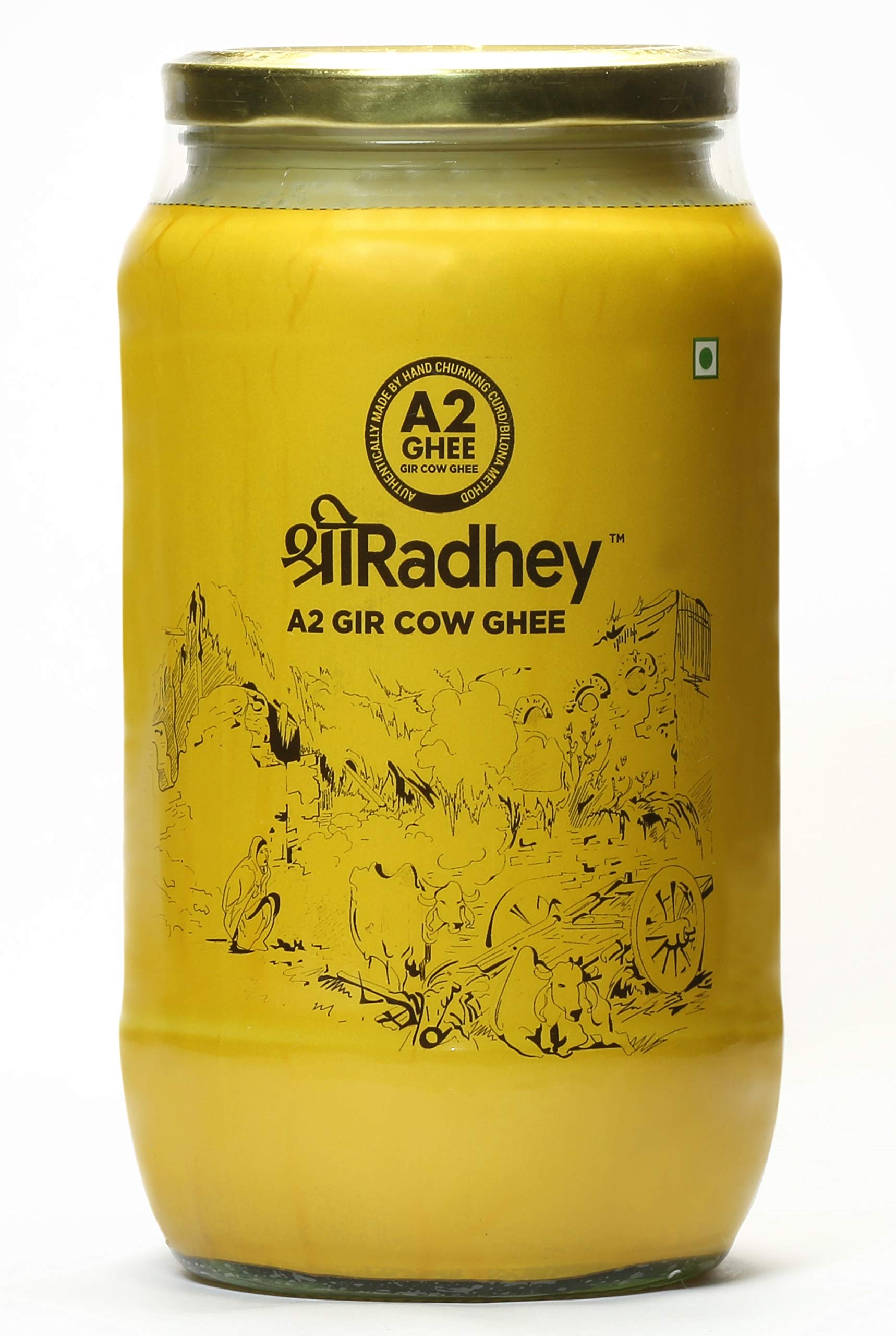 Buy Shree Radhey Certified A2 Gir Cow Ghee Gluten Free