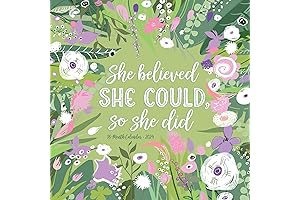 Willow Creek Press: She Believed She Could, So She Did 2021 Monthly...