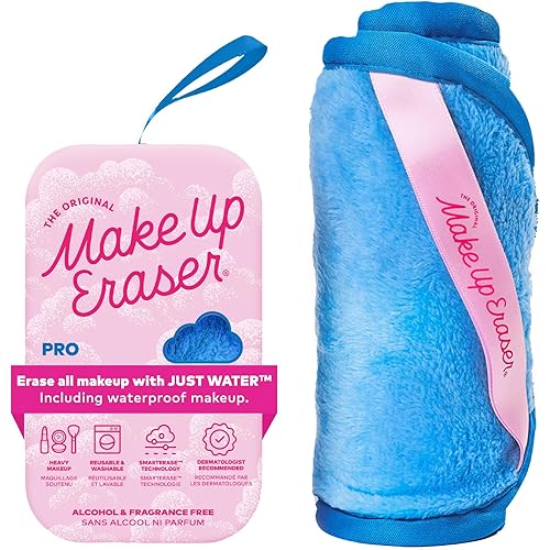 The Original MakeUp Eraser PRO, Effortlessly Remove All Makeup Using Only Water, Including Waterproof Mascara, Eyeliner, Foundation, Lipstick, Sunscreen